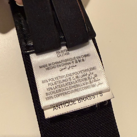 BCBG Max Azria jeweled chain belt, size small - Picture 7 of 8